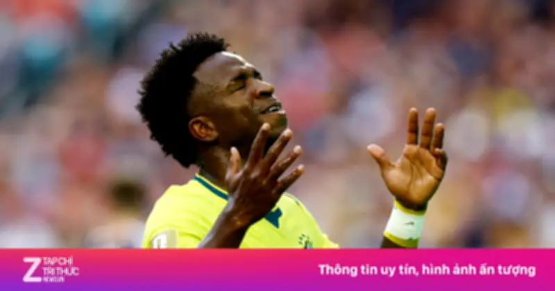 Brazil đòi 'cấm cửa' trọng tài sau khi Vinicius bị từ chối bàn thắng
