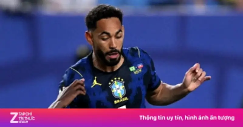 Brazil thắng Haiti 1-0 nhờ bàn thắng của Cunha ở phút 12