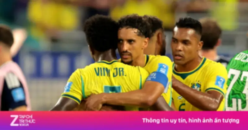 Brazil thắng Scotland 3-0 trong trận giao hữu