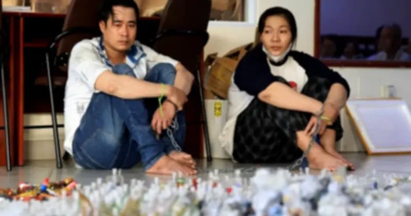 Bắt bà trùm Đàm Thị Mai trong đường dây sản xuất nỏ thủy tinh quy mô lớn