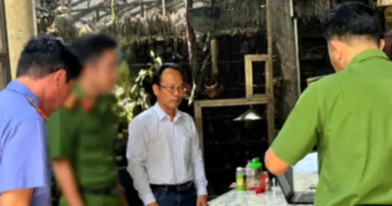 Bắt doanh nghiệp sản xuất nước yến, tổ yến giả quy mô lớn tại Vĩnh Long