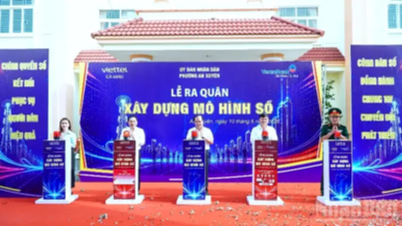 Cà Mau biến khát vọng chuyển đổi số thành động lực tăng trưởng bền vững