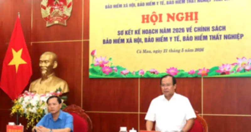 Cà Mau quyết tâm hoàn thành chỉ tiêu BHXH, BHYT năm 2026