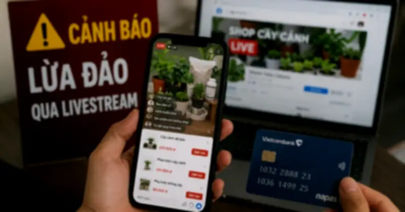 Cà Mau truy tìm nạn nhân vụ lừa đảo đặt cọc qua livestream