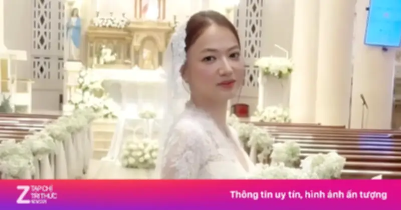 Ca sĩ Xuân Nghi tổ chức lễ cưới riêng tư tại nhà thờ sáng 20/6