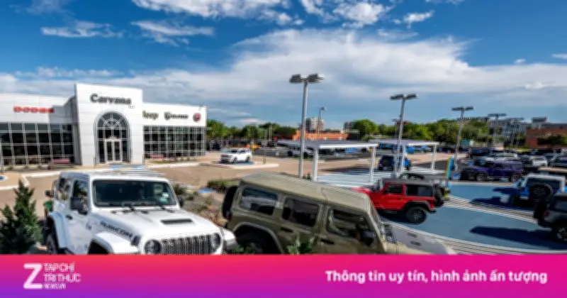 Carvana thử nghiệm showroom không nhân viên bán hàng tại Mỹ