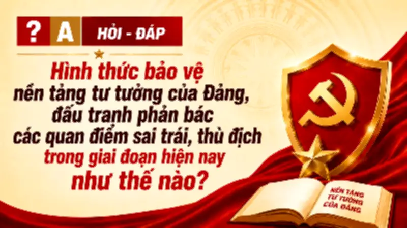 Các hình thức bảo vệ nền tảng tư tưởng của Đảng hiện nay