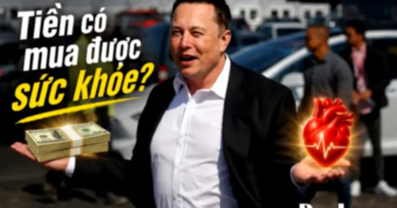 Cách tỷ phú Elon Musk chi tiền cho sức khỏe: Tư duy quản trị rủi ro