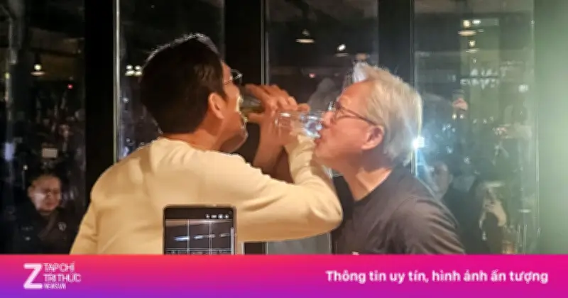 CEO Nvidia Jensen Huang trở lại Hàn Quốc, chuẩn bị nhậu cùng lãnh đạo công nghệ