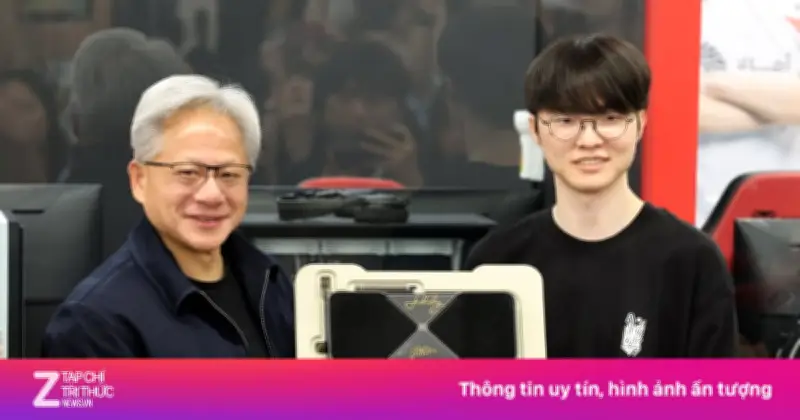 CEO Nvidia đến Hàn Quốc, ưu tiên gặp Faker trước lãnh đạo LG, Hyundai