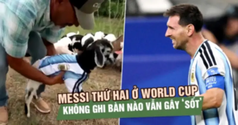 Chú dê Messi gây sốt ở Kansas City trong mùa World Cup 2026