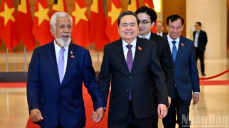 Chủ tịch Quốc hội hội kiến Thủ tướng Timor-Leste