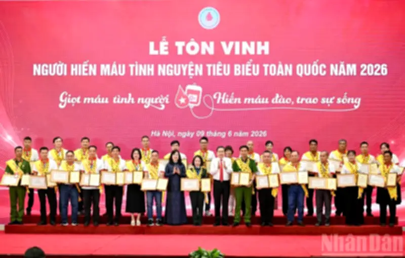 Chủ tịch Quốc hội: Hiến máu là nghĩa cử cao đẹp, lan tỏa yêu thương