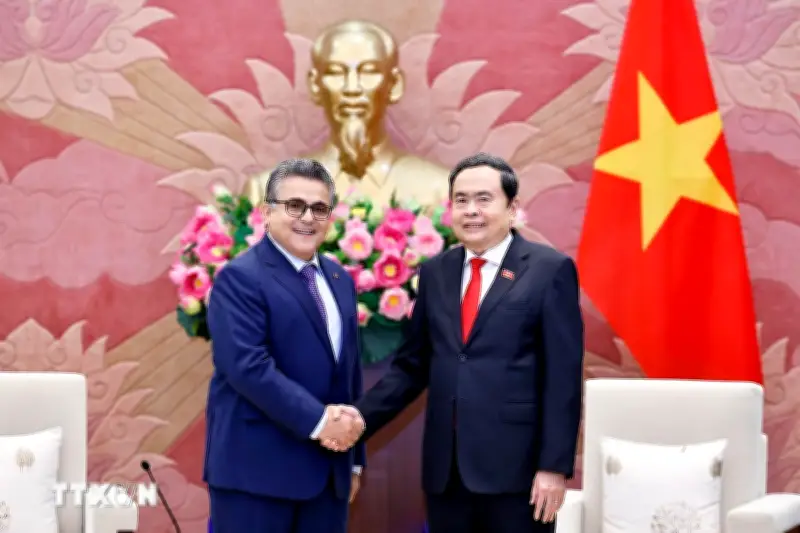 Chủ tịch Quốc hội Trần Thanh Mẫn tiếp Đại sứ Palestine tại Việt Nam
