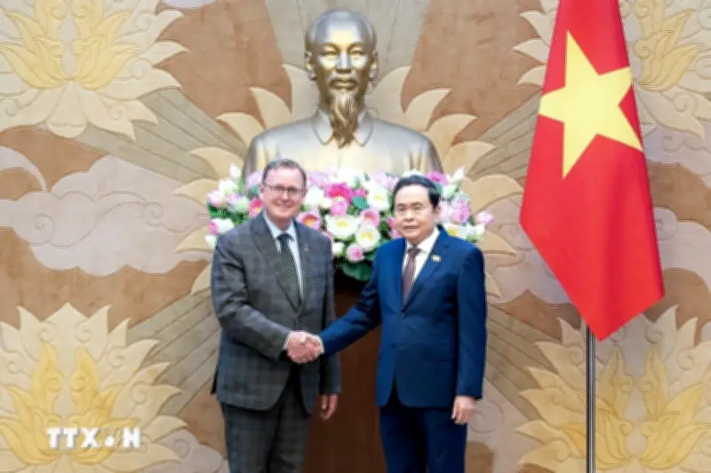 Chủ tịch Quốc hội Trần Thanh Mẫn tiếp Phó Chủ tịch Quốc hội CHLB Đức