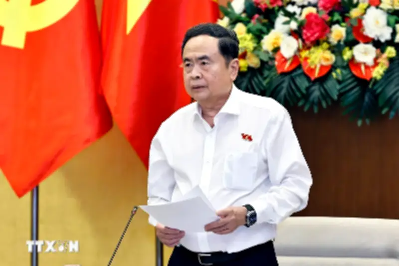 Chủ tịch Quốc hội Trần Thanh Mẫn: Trung tâm thể chế hóa chủ trương Đảng