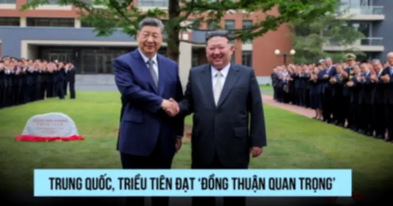 Chủ tịch Tập Cận Bình gửi thông điệp cảm ơn sau chuyến thăm Triều Tiên