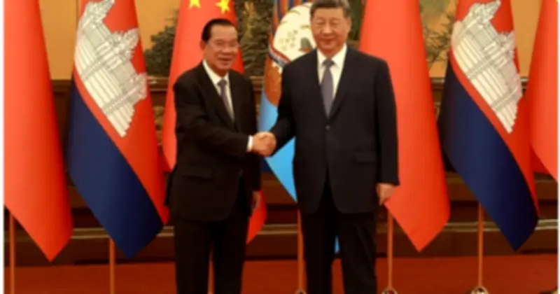 Chủ tịch Tập Cận Bình gặp ông Hun Sen tại Bắc Kinh, thúc đẩy hợp tác toàn diện