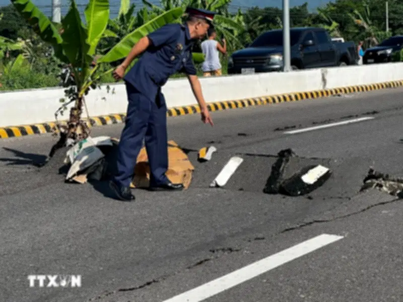 Chưa ghi nhận thương vong về người Việt trong trận động đất ở Philippines