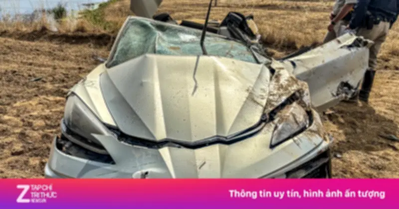 Chevrolet Corvette C8 tan tành sau tai nạn, tài xế sống sót thần kỳ
