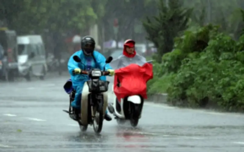 Chiều nay miền Bắc lại có mưa to diện rộng