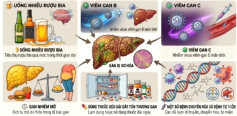 Chăm sóc người bệnh xơ gan tại nhà: 5 nguyên tắc vàng cần nhớ