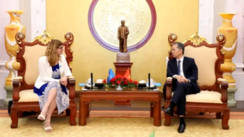 Chánh án Nguyễn Văn Quảng tiếp Trưởng đại diện UNICEF tại Việt Nam