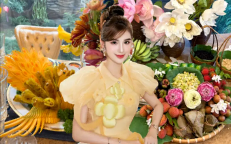 Choáng ngợp loạt mâm tiệc của mỹ nhân The Face mùa đầu: Ngọc Loan đặc biệt mâm cúng Tết Đoan Ngọ