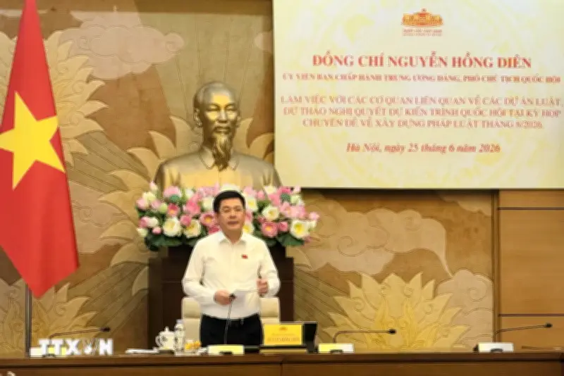 Chuẩn bị dự án luật, nghị quyết trình Quốc hội tại kỳ họp chuyên đề tháng 8