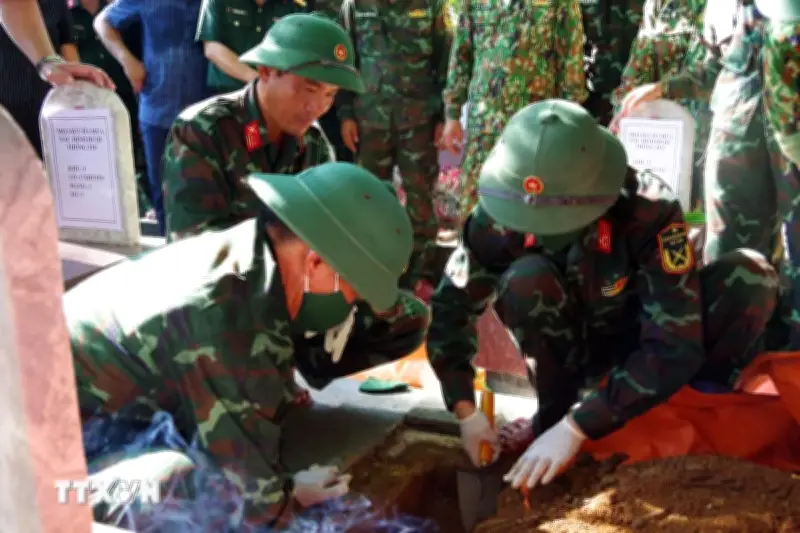 Chuẩn bị đầy đủ điều kiện bàn giao lưu trữ mẫu hài cốt liệt sỹ
