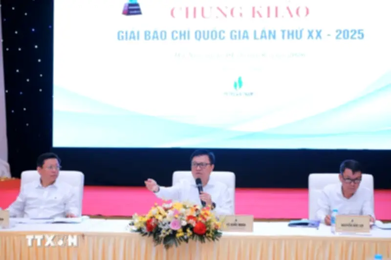 Chung khảo Giải Báo chí Quốc gia 2025: Nhiều đề tài mới, chất lượng cao