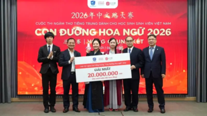 Chung kết 'Con đường Hoa ngữ' 2026: Sân chơi ngôn ngữ và văn hóa Việt-Trung