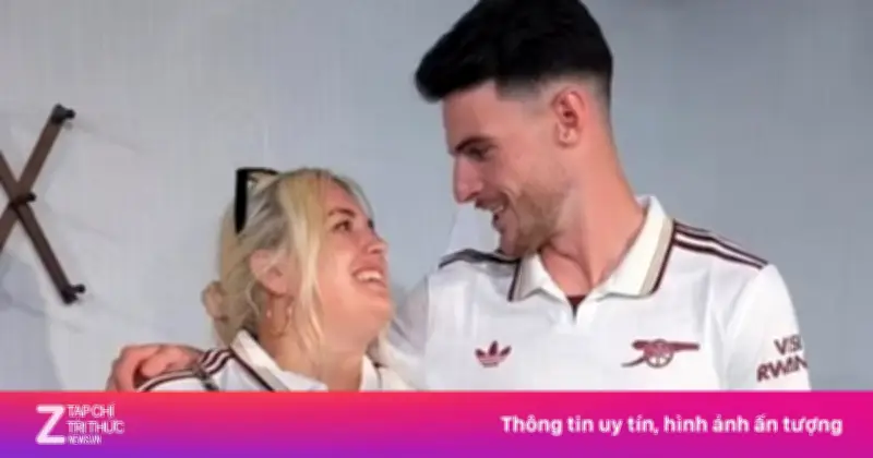 Chuyện tình đũa lệch của Declan Rice và bạn gái Lauren Fryer gây sốt