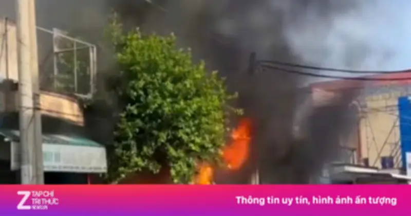 Cháy nhà ở Vĩnh Long, một người tử vong, nghi do phóng hỏa