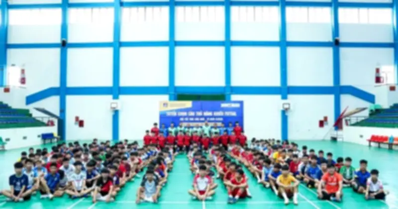 CLB futsal Thái Sơn Nam TP.HCM tuyển sinh tài năng trẻ tại Đắk Lắk