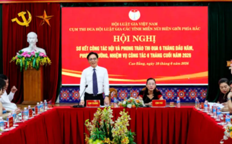 Cụm thi đua Hội Luật gia các tỉnh miền núi biên giới phía Bắc sơ kết 6 tháng đầu năm