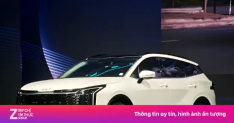 Cận cảnh Kia Sportage Hybrid mới: Thiết kế đột phá, giá bán chưa tiết lộ