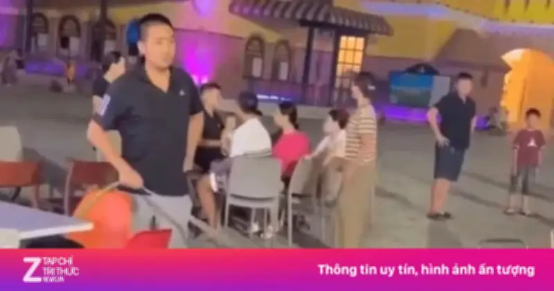Công an vào cuộc vụ người đàn ông xịt nước vào quán đối diện ở Cửa Lò