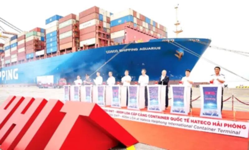 Cảng Hải Phòng lọt top 20 cảng container hiệu quả nhất thế giới