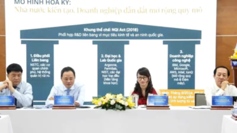 Công nghệ lượng tử: Chiến lược quốc gia và đề xuất mạng lưới Hub-and-Nodes