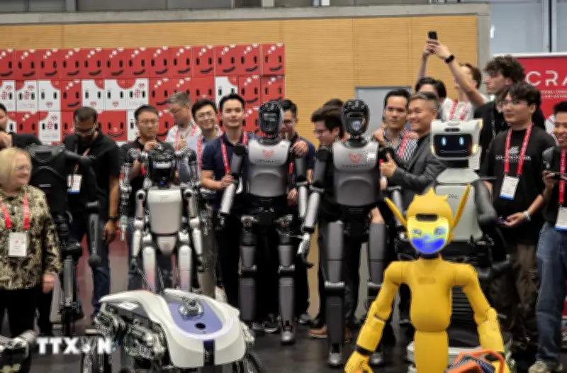 Công nghệ Việt Nam gây ấn tượng tại diễn đàn robot hàng đầu thế giới