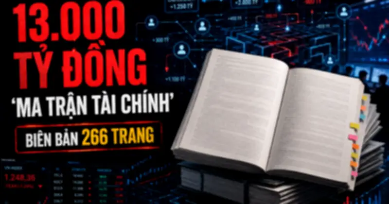 Công ty chứng khoán phơi bày 'ma trận' tài chính 13.000 tỷ, cáo buộc nhóm lợi ích rút ruột cổ đông