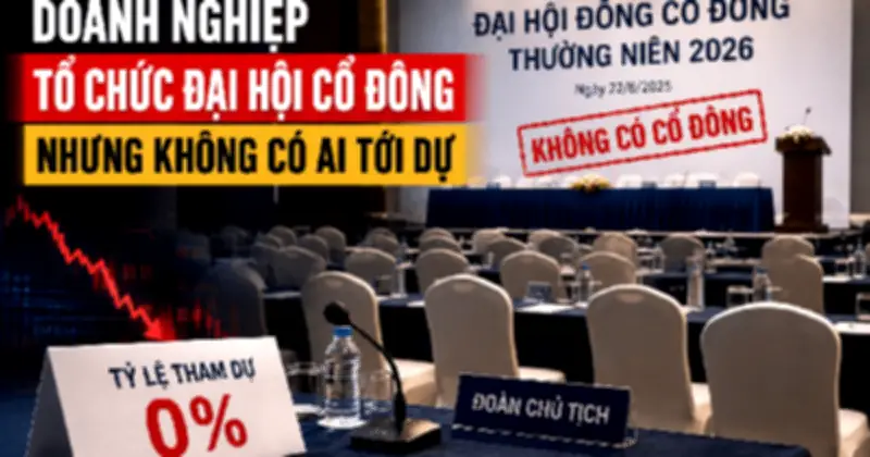 Công ty doanh thu 0, không ai dự đại hội cổ đông, cổ phiếu 1.300 đồng