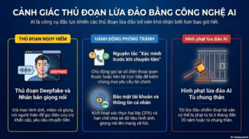 Cảnh giác chiêu trò lừa đảo dùng AI: Nhận diện và phòng tránh