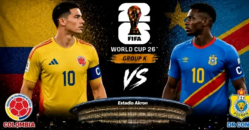 Colombia thắng Uzbekistan 3-1, vươn lên dẫn đầu bảng K World Cup 2026