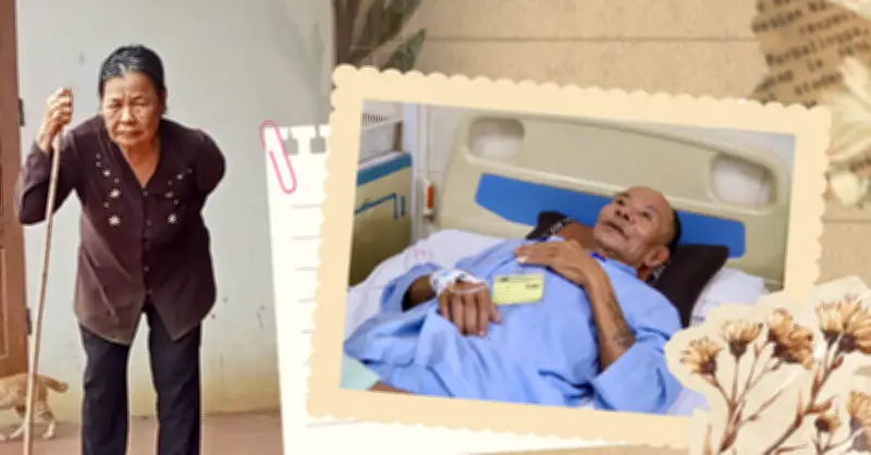Con trai vừa mất vì ung thư, cha già lại nguy kịch trên giường bệnh