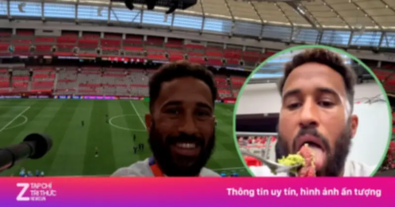 Cựu cầu thủ Tottenham gây sốc vì ăn thịt bò sống trong lúc tác nghiệp World Cup