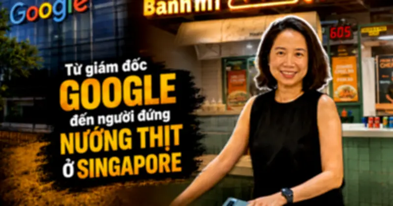 Cựu giám đốc Google khởi nghiệp bán bánh mì ở Singapore: Bài học về giá trị lao động