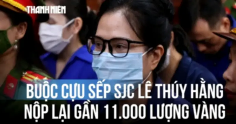 Cựu sếp SJC được đề nghị giảm 3 năm tù, phải nộp gần 11.000 lượng vàng