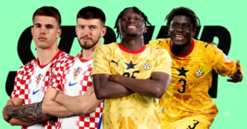 Cuộc chiến sinh tử Croatia vs Ghana tại World Cup 2026